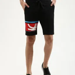 United Colors of Benetton Black Regular Fit Shorts-picture-17