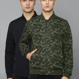 Louis Philippe Jeans Black Cotton Regular Fit Jacket-picture-21