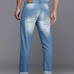 WROGN Men Slim Fit Heavy Fade Stretchable Jeans image 2