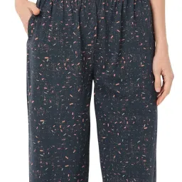 Smarty Pants Navy Blue Cotton Abstract Pyjamas image 5