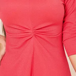 Styli Coral Regular Fit A Line Dress image 5