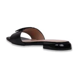 Ronnie Grey Women's Black Casual Sandals image 5