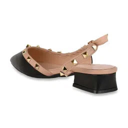 Ronnie Grey Women's Black Back Strap Sandals image 5