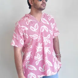 Disha R Dot Men Floral Printed Relaxed Fit Kurta-picture-31