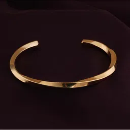 PALMONAS Women Gold-Plated Bangle-Style Bracelet image 2
