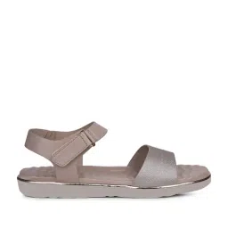 Bata Comfit Women's Grey Ankle Strap Sandals-image-44