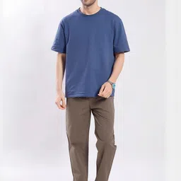 DIVISIVE Men Solid Regular Fit Mid-Rise Cotton Lounge Pant-picture-17