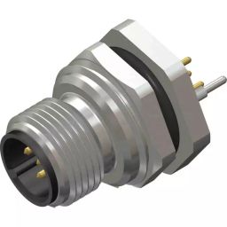 RS PRO Circular Connector 4 Contacts Rear Mount M12 Connector Plug, 2017220-picture-16