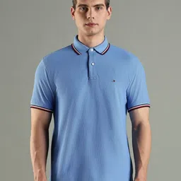 Tommy Hilfiger Short Sleeves Polo Collar Cotton Regular Fit Casual T-shirt image 1
