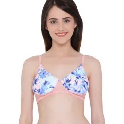 Clovia Pink Non-Wired Padded T-Shirt Bra-picture-20