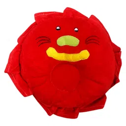 Fantasy India Baby Soft Neck Support Pillow for Head Shaping Shape Supporter Mouse Embroided Pillow - Red-picture-12