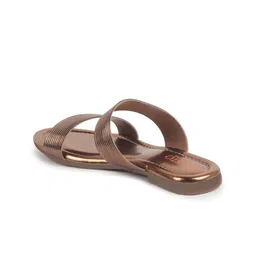 FAUSTO Women Party Open Toe Flats with Tassels image 2