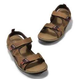 Woodland Men Suede Sandals-image-18