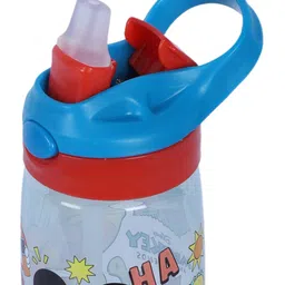 Gluman Sorbo Sipper Bottle With Micky Print Light Blue - 550 ml image 2