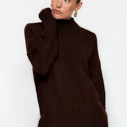 Trendyol Women High Neck Long Sleeves Pullover-picture-30