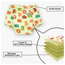 Snugkins Reusable Potty Training Pants/Underwear for Babies Pack of 2 , Medium - Multi image 3