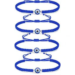 EDMIRIA Unisex Blue Wood Bracelet-picture-15