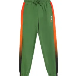 lil tomatoes Li'l Tomatoes Kids Green Solid Joggers-picture-16