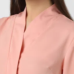 Van Heusen Peach Regular Fit Shirt image 5