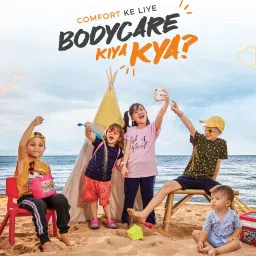 Bodycare Kids Peach Solid T-Shirt image 5