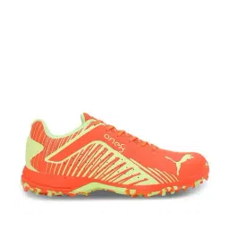 Puma Men's 22 FH Orange Cricket Shoes-image-11