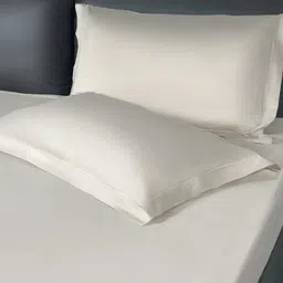 ERBA Beige King Bedsheet with 2 Pillow Covers image 3