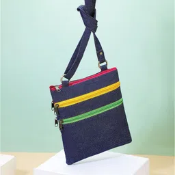 K London Leather Crossbody Passport Messenger Sling Bag-image-20