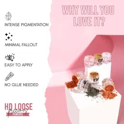 C2P PROFESSIONAL MAKEUP HD Loose Precious Pigments Eyeshadow Chillz 80 - 2 gm image 4