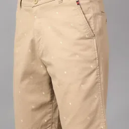 Cantabil Beige Regular Fit Printed Shorts image 5