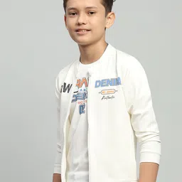 Monte Carlo Boys Typography Detailed Printed Sweatshirt & T-Shirt image 3