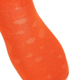 Reebok Orange Textured Large Cotton Ankle Length Socks image 3