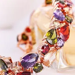 YouBella Rose Gold Plated Zircon Crystal Bracelet image 4