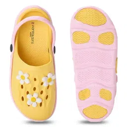 Pantaloons Junior Kids's Yellow Back Strap Sandals image 3