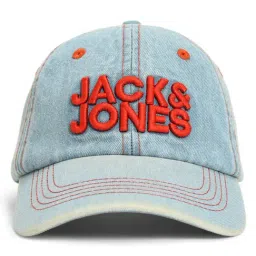 Jack & Jones Faded Denim Embroidered Cap-picture-25
