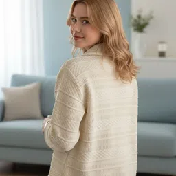 all about you Women Cable Knit Cardigan image 4