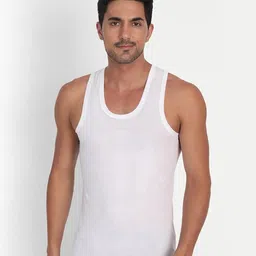 CAVENDERS Pack of 3 Cotton Innerwear Vests-picture-37