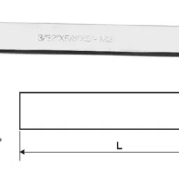 MIRANDA TOOLS T42 Parting Toolbit (Size 4.76 x 25.40 x 152.40 mm) image 1