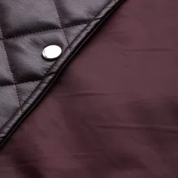 Chemistry Women Brown Quilted Straight Skirt image 5