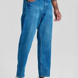 Snitch Men Comfort Relaxed Fit Light Fade Stretchable Jeans-picture-34
