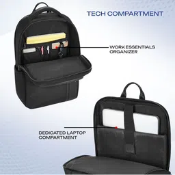 Safari Unisex Xyro 25L Formal Laptop Backpack Bag image 5