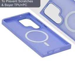 SPRIG Solid Samsung Galaxy S23 Ultra 5G Magnetic Back Case Mobile Accessories image 3