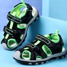 Cute Walk by Babyhug Sandals With Velcro Closure - Green-picture-16