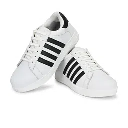 TROTUS Men Striped Sneakers image 5