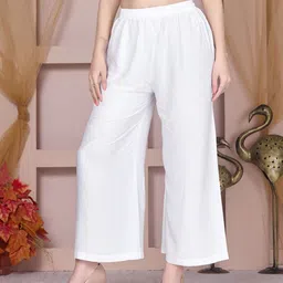 Vivika Women Flared Palazzos image 2