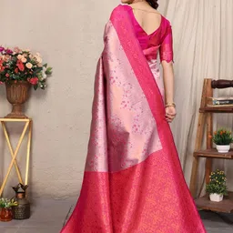 Shriyangan Zari Pure Silk Kanjeevaram Saree image 3