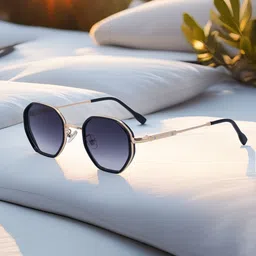 HASHTAG EYEWEAR Unisex UV Protected Lens Full Rim Round Sunglasses-picture-52