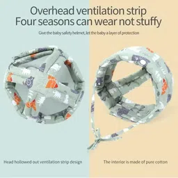 AUGEN Infant Toddler No Bump Safety Helmet image 3