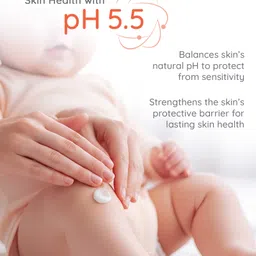 Babyhug Pro Sensitive pH 5.5 Peach Light Weight Milk Lotion - 200 ml image 5