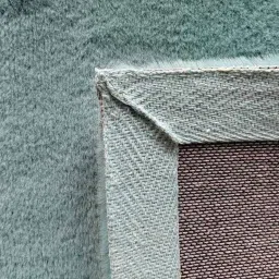 Obsessions Teal Solid Machine Made Carpet - Medium image 5