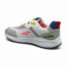 Asian Kids Off White Running Shoes image 5